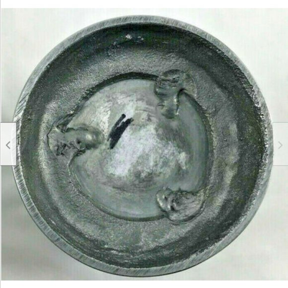 8 oz Metal Bar ware Mint Julep Metal Cup Beaded 4.5" tall - Picture 6 of 6